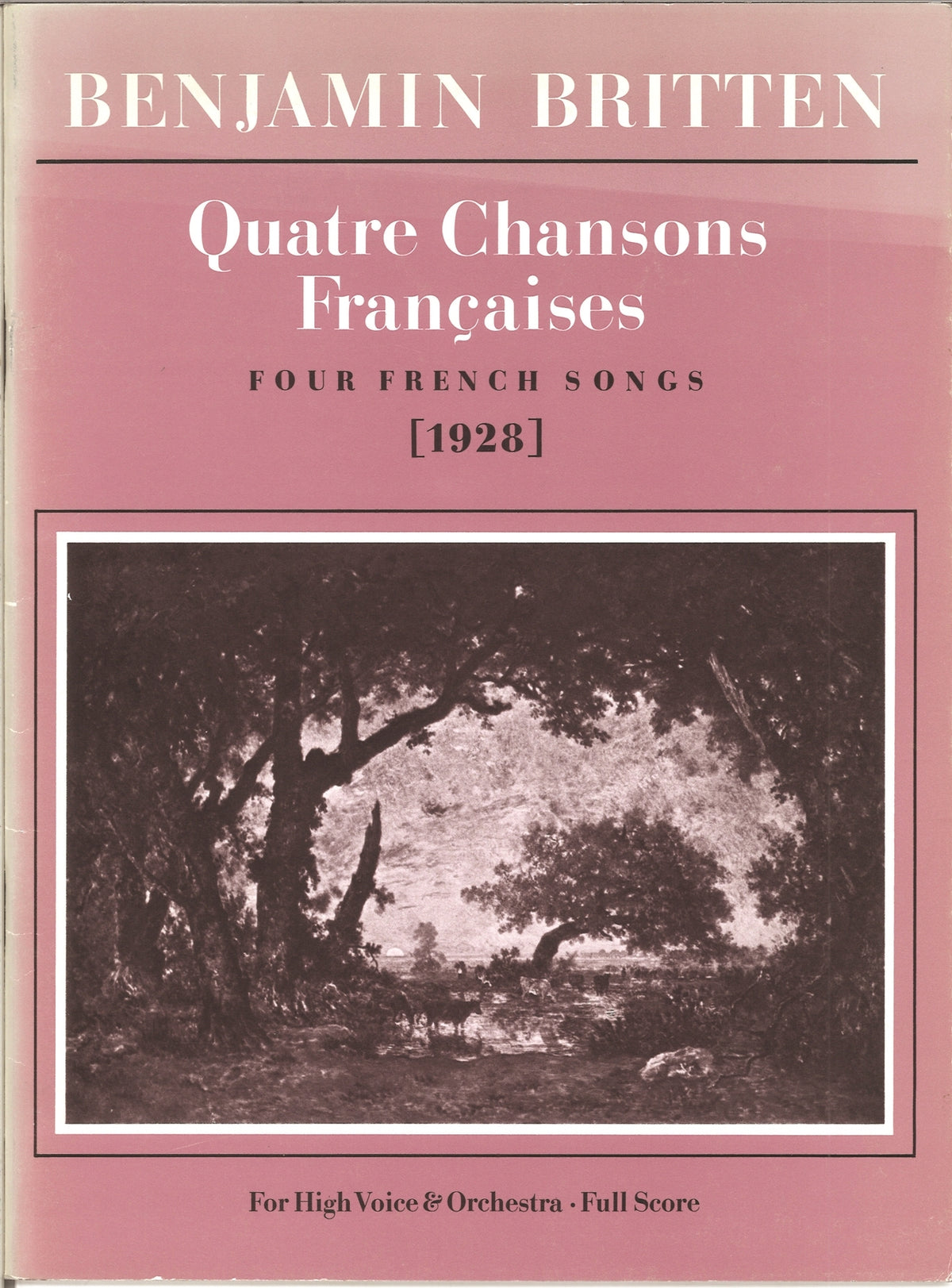 Britten: Quatre chansons françaises