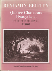 Britten: Quatre chansons françaises