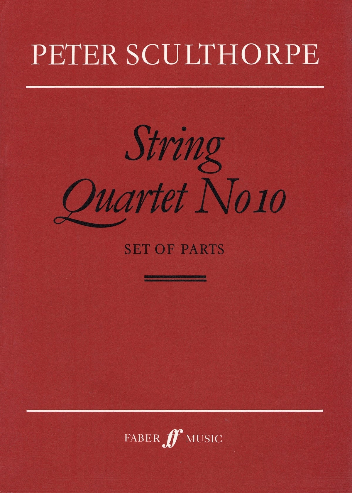 String Quartet No.10