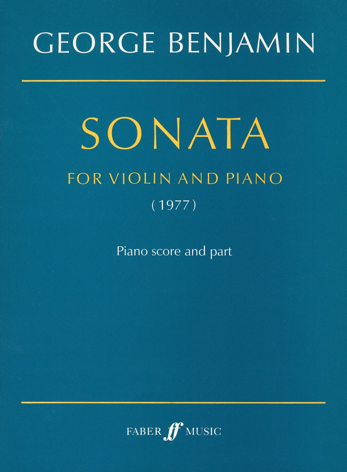 Benjamin: Sonata