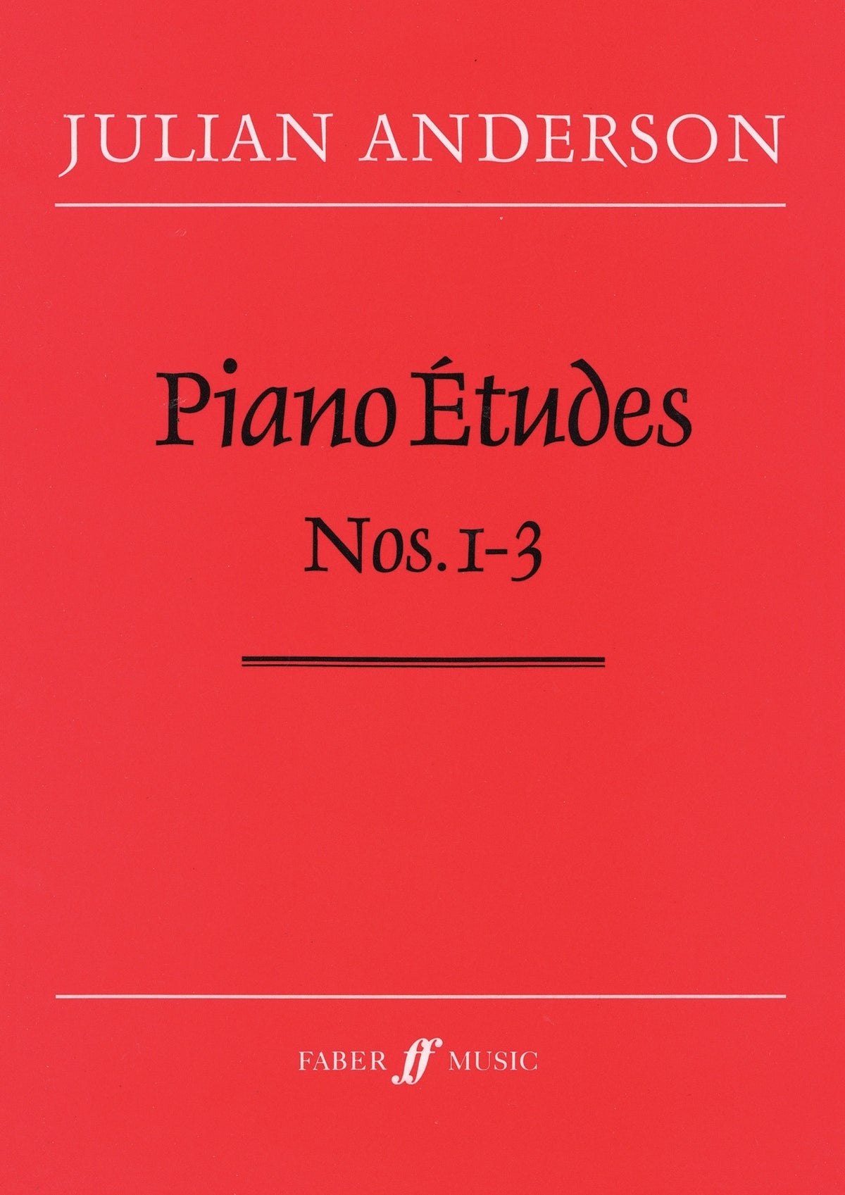 Anderson: Piano Etudes Nos.1-3