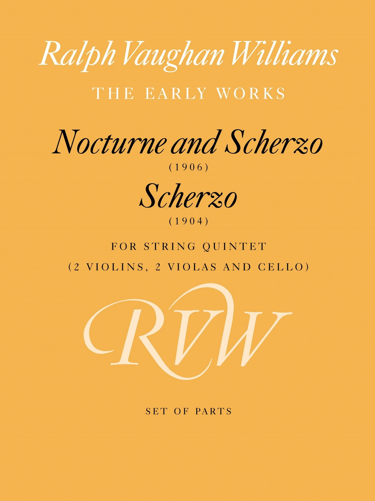 Williams: Nocturne & Scherzo