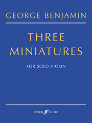 Benjamin: Three Miniatures