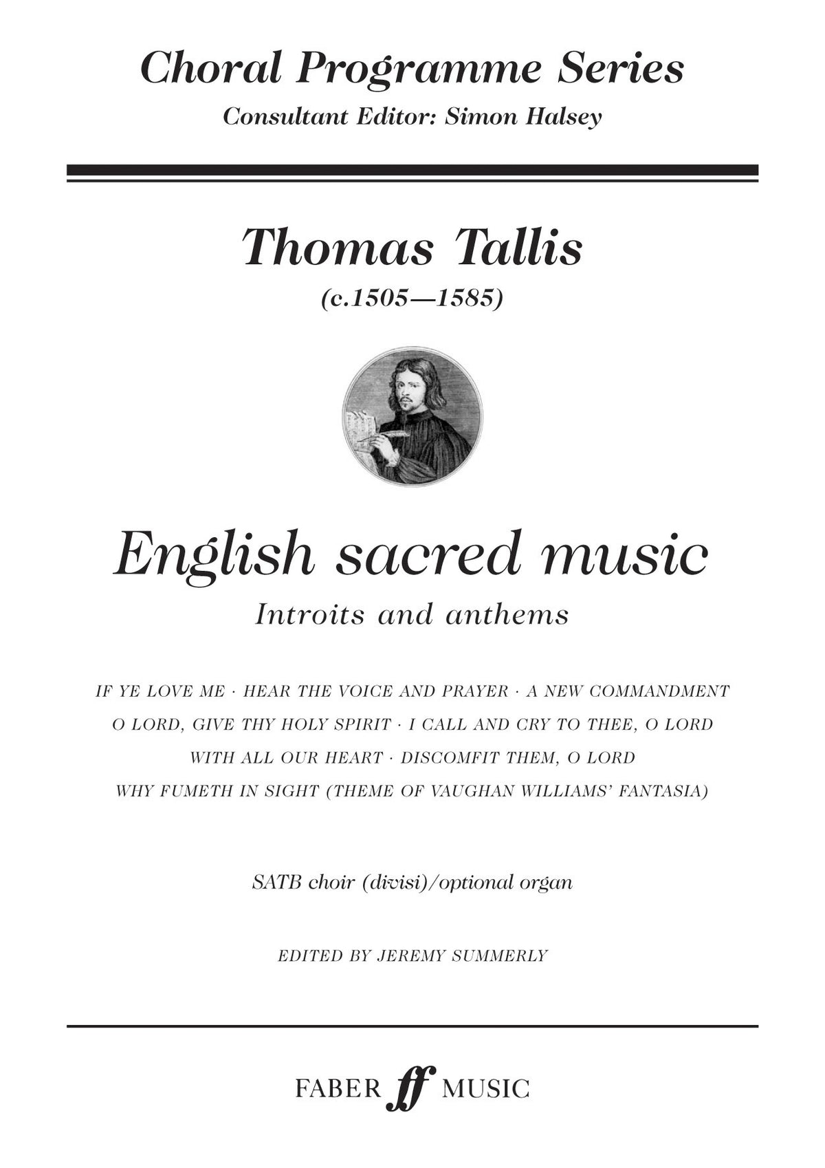 Tallis: English sacred music opt