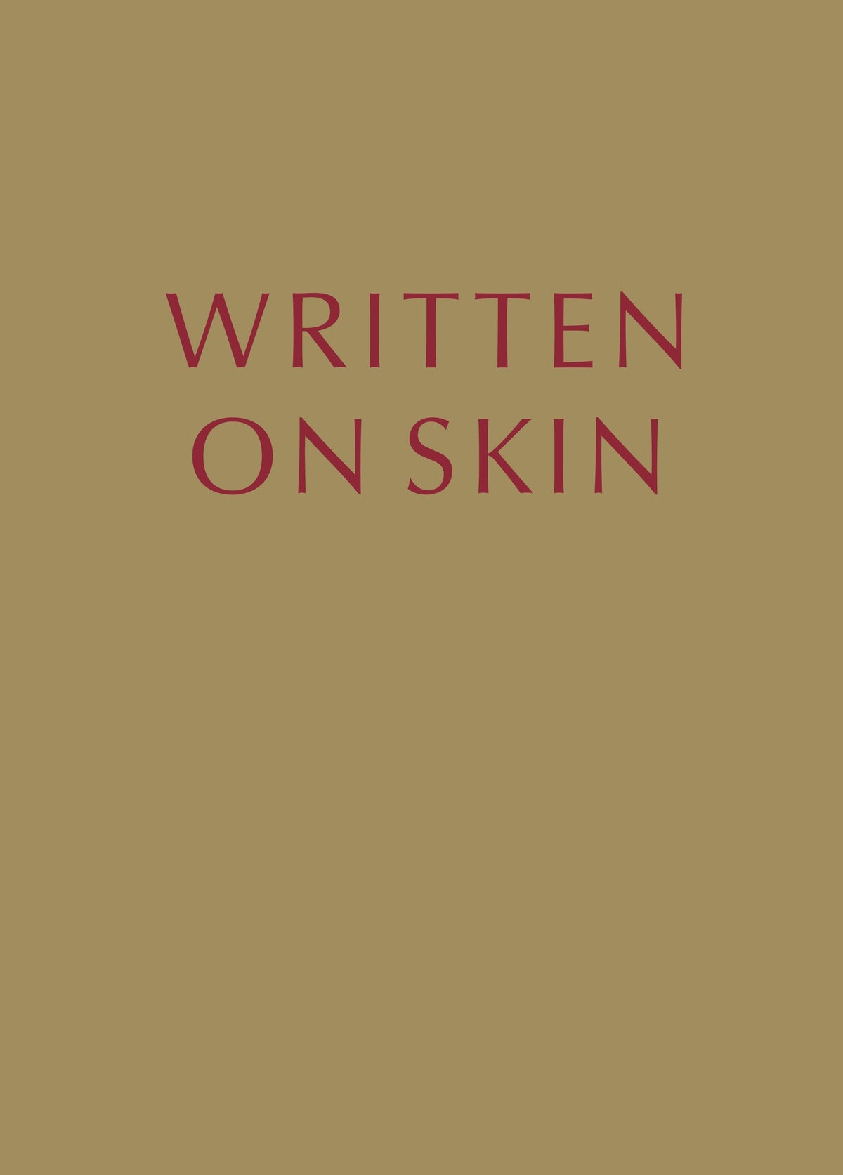 Written on Skin afbeelding 2