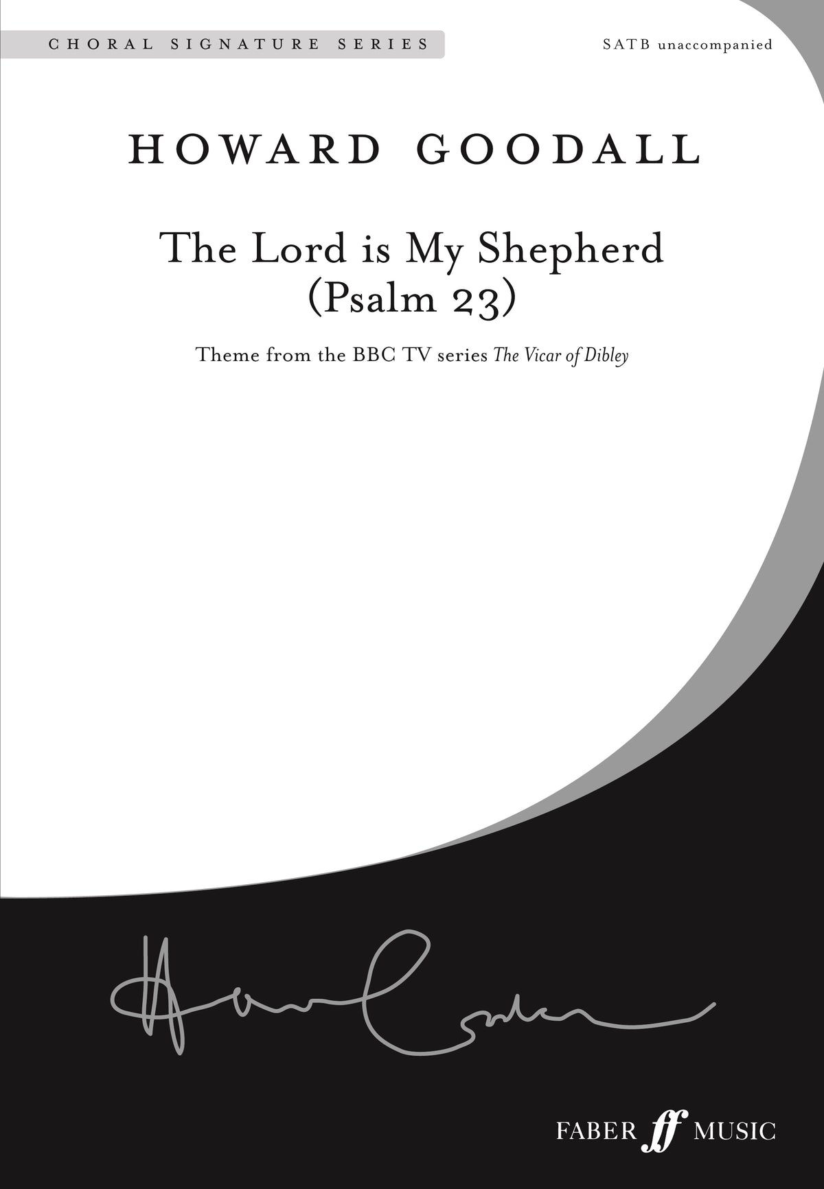 Goodall: The Lord is my shepherd (SATB)