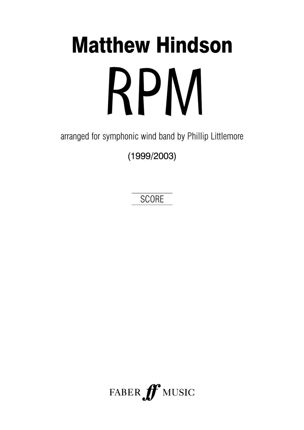 RPM. Wind band afbeelding 2