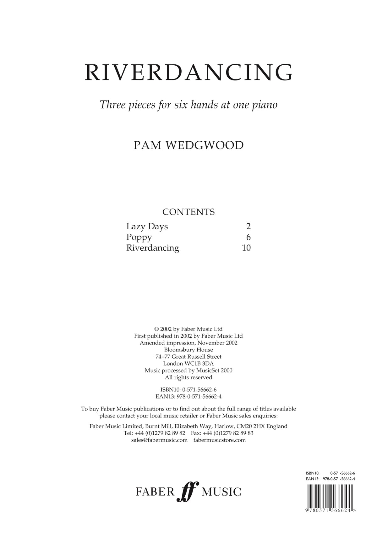 Wedgwood: Riverdancing