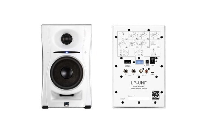 Kali Audio LP-UNF White pair of nearfield monitors afbeelding 3