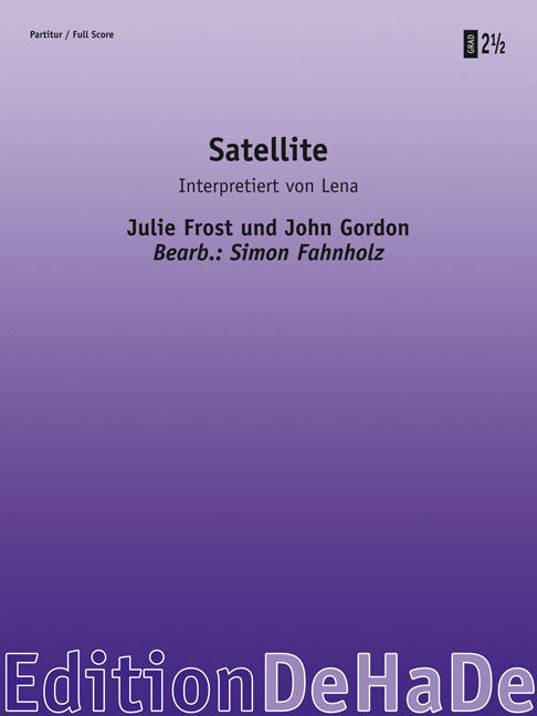 Gordon: Satellite (Partituur Harmonie)