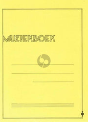 Muziekboek geel 12 Balks