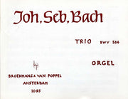 Trio Bwv584