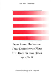 Three Duets for two Flutes Op. 20 Vol. 2