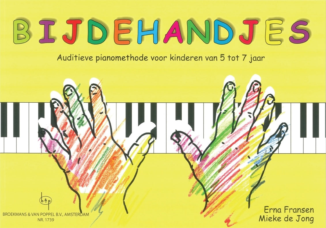 Bijdehandjes Lesboek 1 - Auditieve pianomethode voor kinderen vanaf 5 jaar afbeelding 2