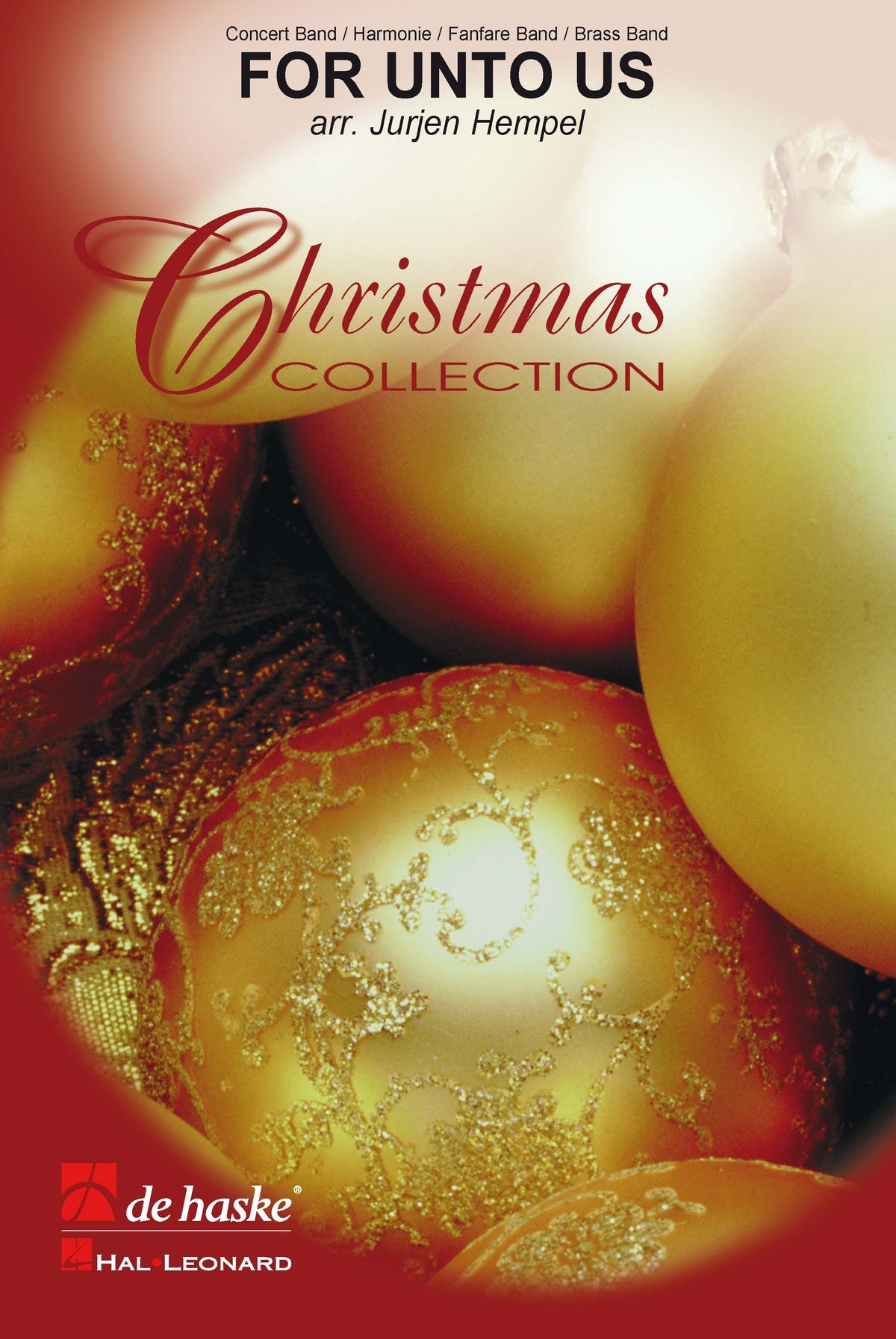 Handel: for Unto Us (Partituur Harmonie Fanfare Brassband)