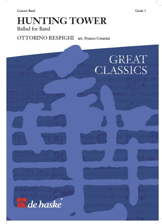 Ottorino Respighi: Hunting Tower (Partituur Harmonie)