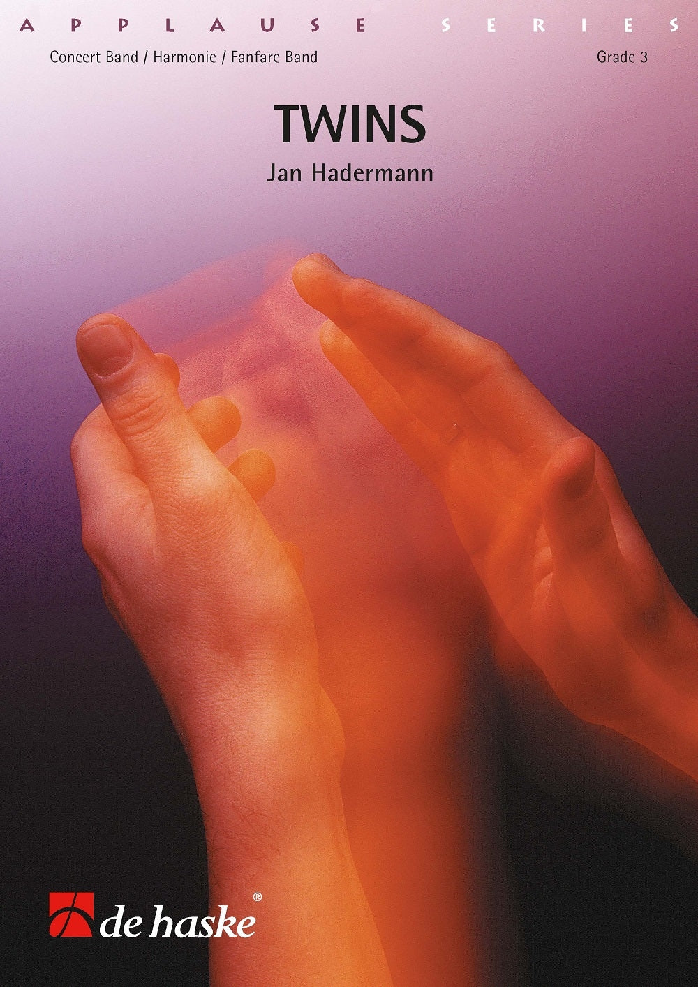 Jan Hadermann: Twins (Partituur Harmonie Fanfare Brassband)