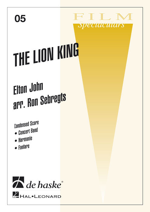 The Lion King (Partituur Harmonie Fanfare Brassband)