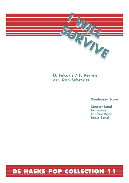 I Will Survive (Partituur Harmonie Fanfare Brassband)
