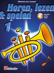 Horen, Lezen & Spelen 1 – Trompet (incl. online audio)