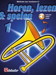 Horen, Lezen & Spelen 1 – Trombone (Vioolsleutel / G-sleutel)