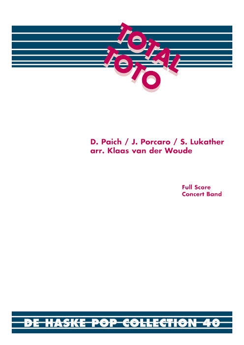 Total Toto (Partituur Harmonie)