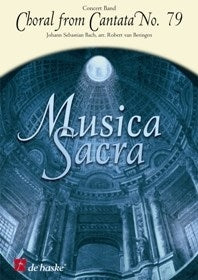 Johann Sebastian Bach: Choral from Cantata No. 79 (Partituur Harmonie)