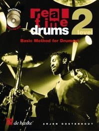 Real Time Drums: Basic Method for Drumset - Level 2 (Englisch Version)
