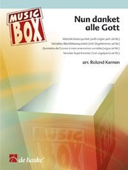 Bach: Nun Danket Alle Gott (Variabel koperkwintet met orgelpartij ad lib.)