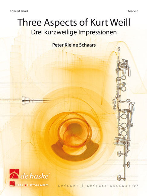 Three Aspects of Kurt Weill (Partituur Harmonie)
