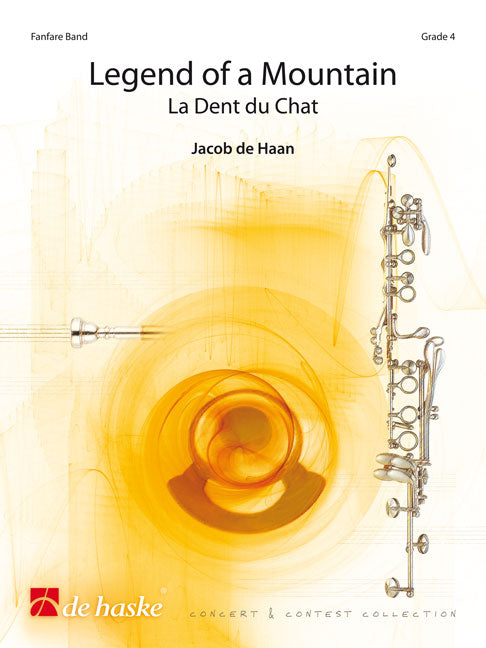 Jacob de Haan: Legend of a Mountain (Partituur Fanfare)