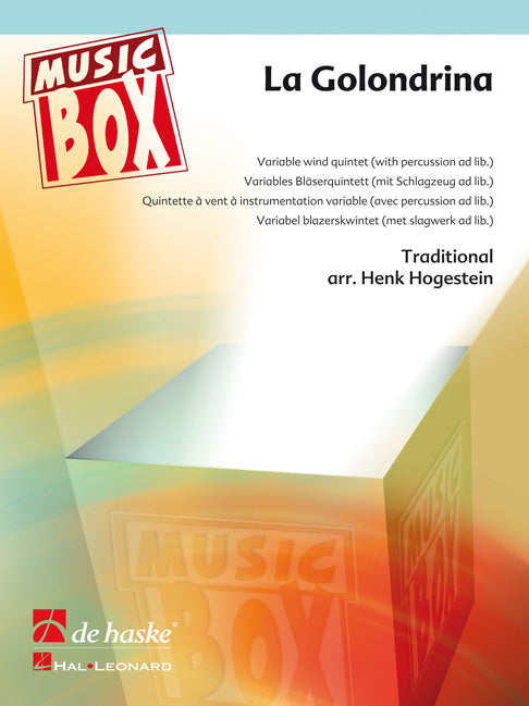 La Golondrina(Variable Wind Quintet (with percussion ad lib.))