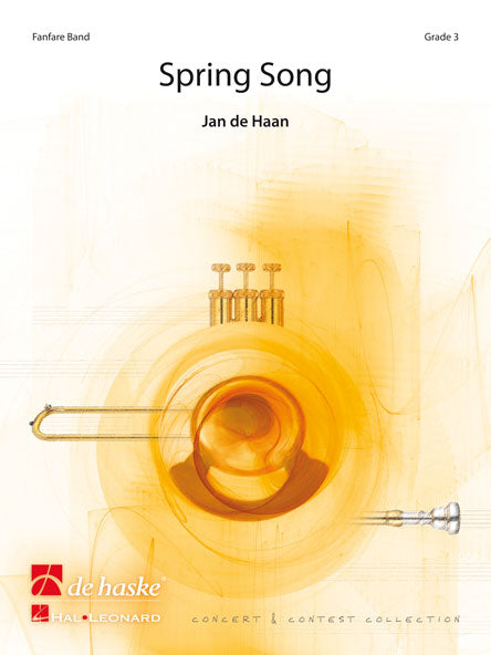 Jan de Haan: Spring Song (Partituur Fanfare)