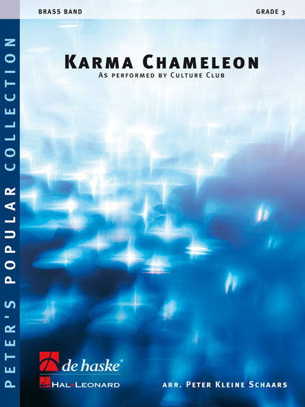 Karma Chameleon as performed by Culture Club (Partituur Brassband