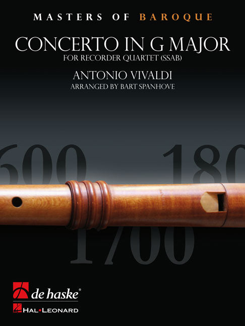 Vivaldi: Concerto in G Major (Blokfluitkwartet SSAB)
