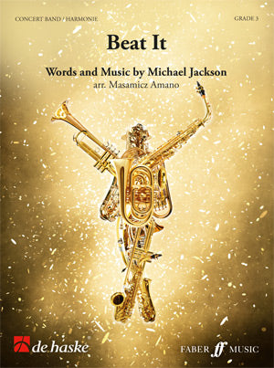 Michael Jackson: Beat it (Partituur Harmonie)