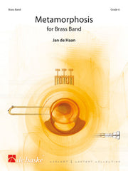 Jan de Haan: Metamorphosis for Brassband Partituur