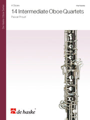 Pascal Proust: 14 Intermediate Oboe Quartets