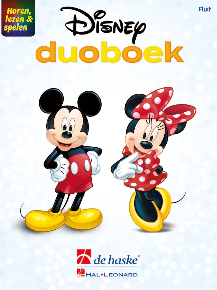 Horen, Lezen & Spelen Disney – Duoboek Fluit