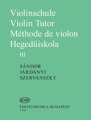 Sandor: Violinschule 3