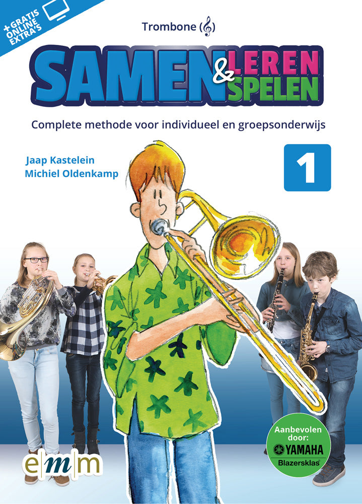 Samen Leren Spelen 1 – Trombone TC (Vioolsleutel)