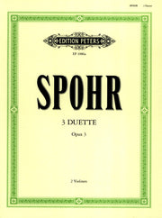 Louis Spohr: 3 Duets Opus3