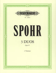 Louis Spohr: 3 Duets Opus67