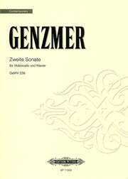 Second Sonata for cello and piano