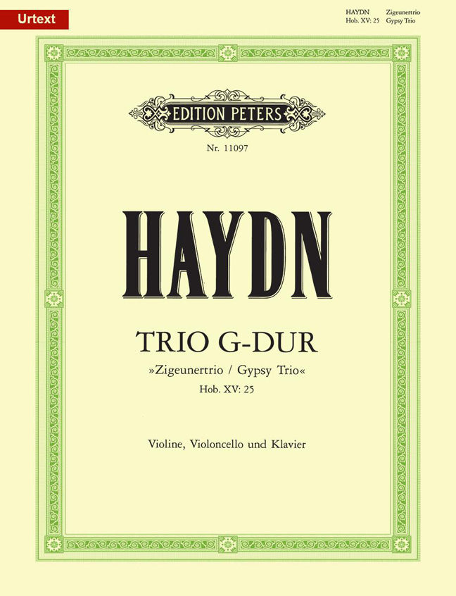 Haydn: Trio in G Hob. XV/25 (Zigeuner Trio)