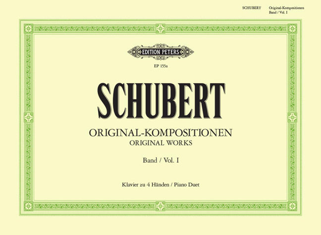 Franz Schubert: Original Compositionen 1