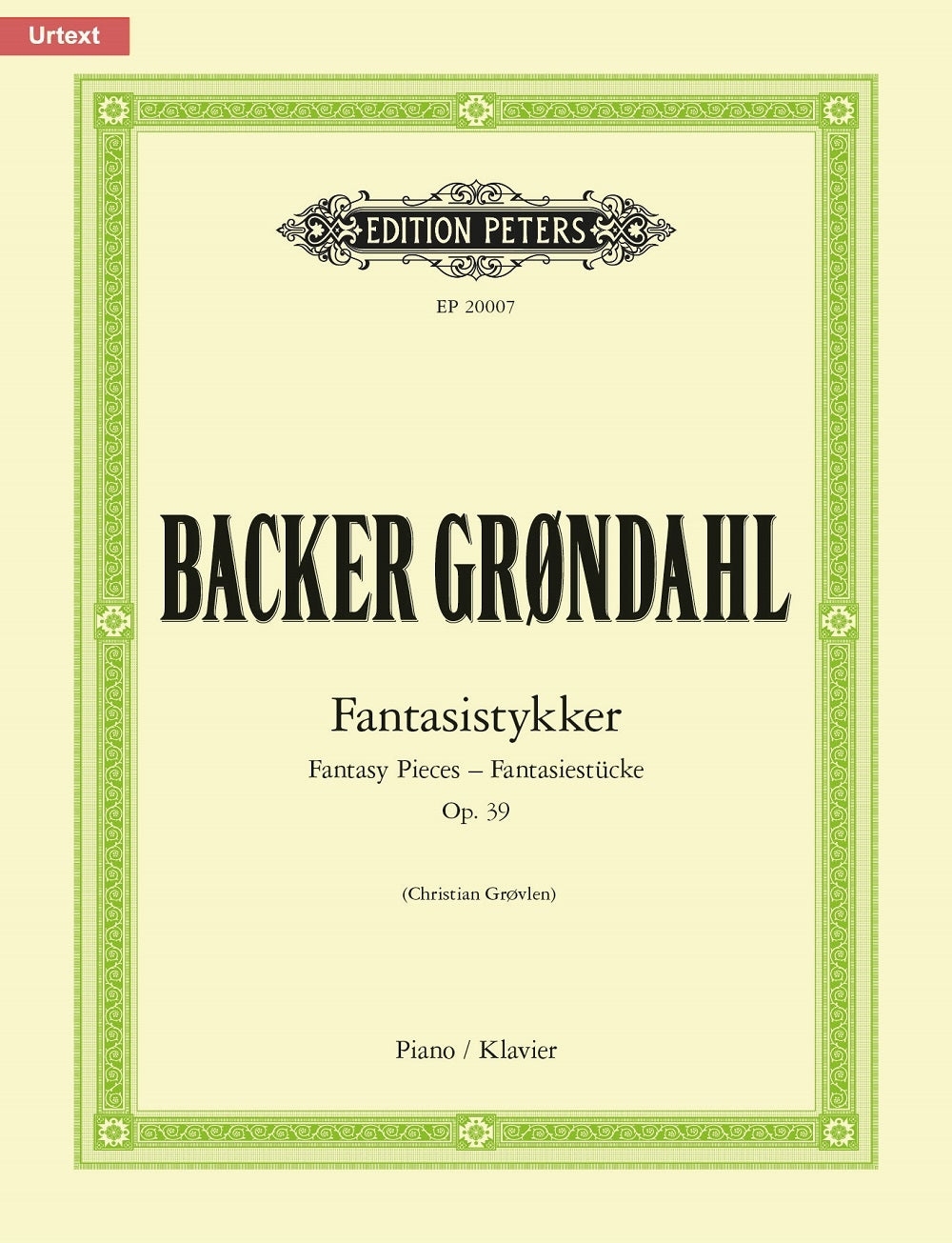 Fantasistykker (Fantasy Pieces) Op. 39