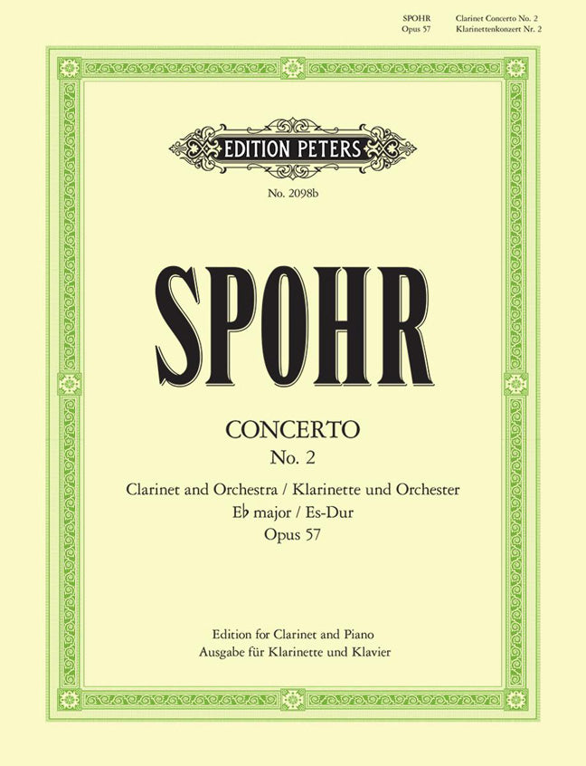 Louis Spohr: Clarinet Concerto No.2 in E flat minor Opus57