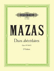 Mazas: Duos abecedaires Op.85 Vol.II