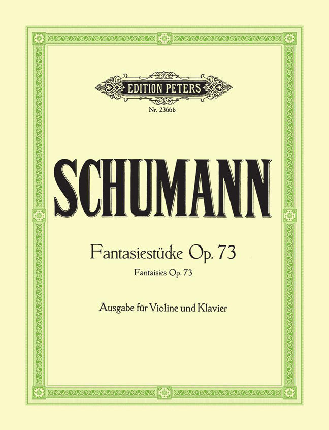 Robert Schumann:  Fantasy Pieces Op.73 (Clarinet/Piano)
